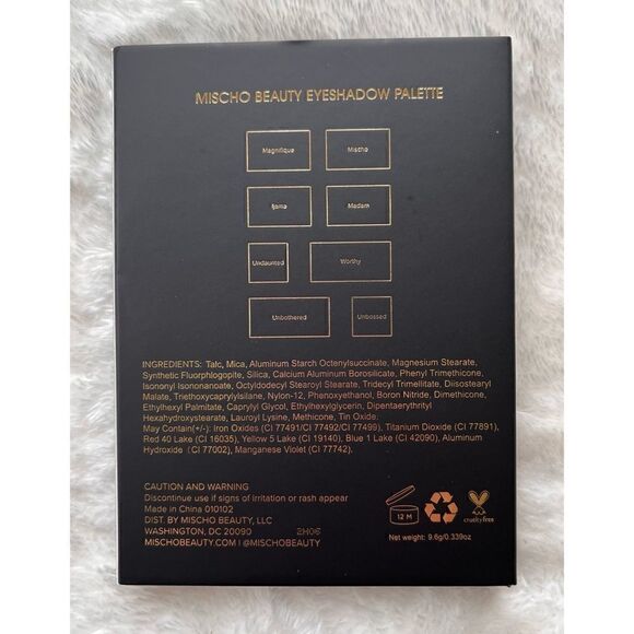 NIB MISCHO BEAUTY Limited Edition - Mischo Beauty Eyeshadow Palette - Picture 3 of 3